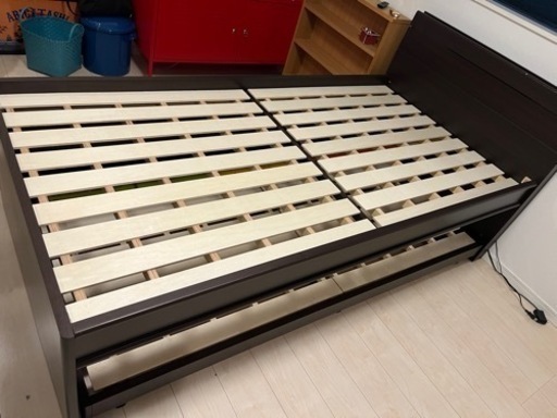 島忠購入二段ベッド親子ベッドすのこベッド シングルX2