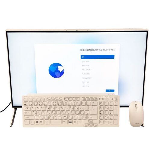 A233 富士通 パソコン FMVF70F3W ESPRIMO FH70/F3 AMD Ryzen 7 5700U @1.80GHz /メモリ:8GB/SSD:512GB /Win11 デスクトップ PC