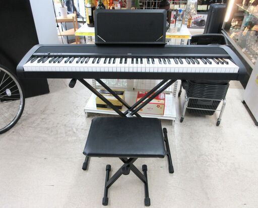 KORG / コルグ 電子ピアノ 88鍵 B2N 2021年製 1ペダル・台座・イス・ヘッドホン・譜面台・ACアダプタ・説明書付き【ユーズドユーズ名古屋天白店】JO0140
