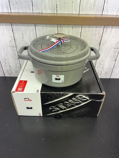 【新品】STAUB  ピコ・ココット　ラウンド　鍋