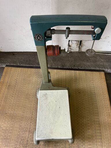 大和製衡YAMATO　美品　機械式　堅牢な台はかり　ひょう量50kg　車輪付