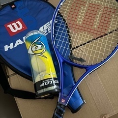 Wilson テニスラケットとボールセット