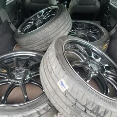 カローラやプリウス、ワークエモーション18インチ,ポテンザRE004