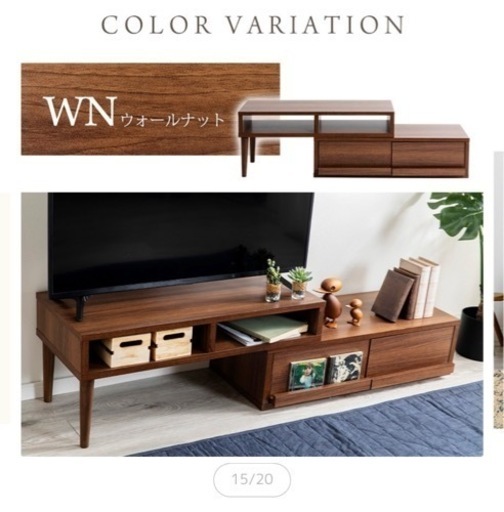 コンパクト仏壇 こころあ堂 桂秋 ウォールナット調 16号 +仏具セット