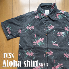 TCSS アロハシャツ（花柄） Sサイズ