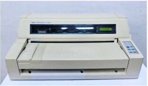 OKI　ドットインパクトプリンター　MICROLINE8480SU2　動作良好　USB　毎秒漢字160字　最大8枚複写能力　7種類バーコード印刷対応 沖データ