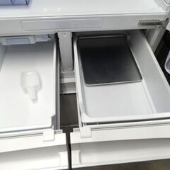 三菱電機 5ドア冷蔵庫 MR-B46A-W （455L・右開き）2017年製☆札幌