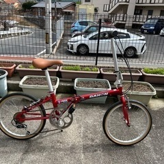 20インチ 折りたたみ自転車 