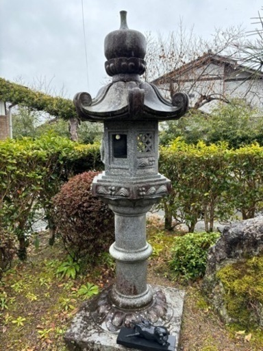 春日燈籠 庭石 引取り 作業できる方
