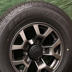 新車外し JB74ジムニー 純正ホイールタイヤ 5本組