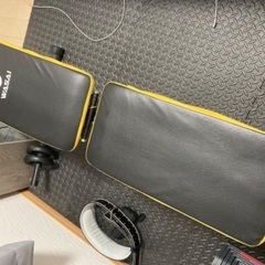 可変式ダンベル41キロ✖️2 &トレーニングベンチ