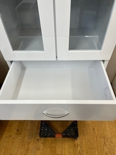 N572☆社団法人全国家具工業連合会☆食器棚☆レンジボード☆幅600mm