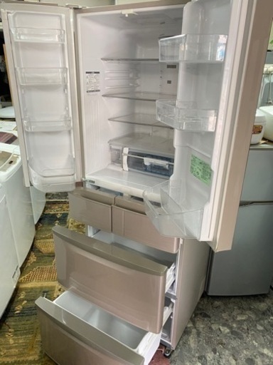 【9652】　日立　人気モデル　大型冷蔵庫　441L ヨドバシ.com - 日立 HITACHI 冷蔵庫（441L・フレンチドア） 6ドア