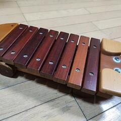 【KOIDE 日本製 木琴 わんちゃんシロホン】 国産 楽器 調...