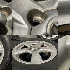 【DUNLOP WINTER MAXX SJ8 225/65R17】スタッドレス【トヨタ 30系RAV4 純正ホイール 17インチ 7J5HPCD114.3+45】19年製 バリ溝　(MTI485) クレジットカード QRコード決済可能