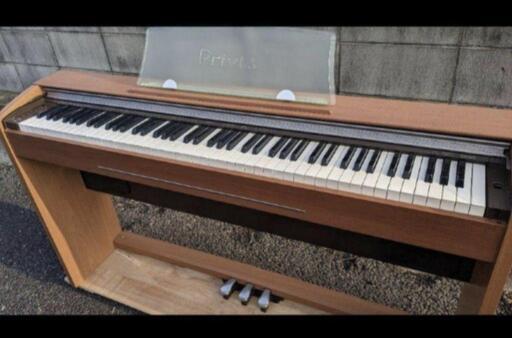 鳥取市から大阪から岡山まで配達無料！\n送料込み CASIO 電子ピアノ PX-720C 2007年製 激可愛い＆激美品エリア限定配達！④