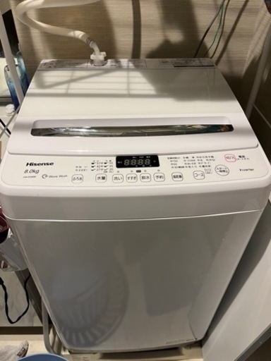 お譲り先決定　ハイセンス　洗濯機