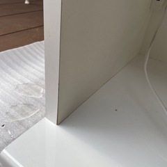 松田家具 3年使用 国産 キッチンボード 鏡面仕様 コンセント有