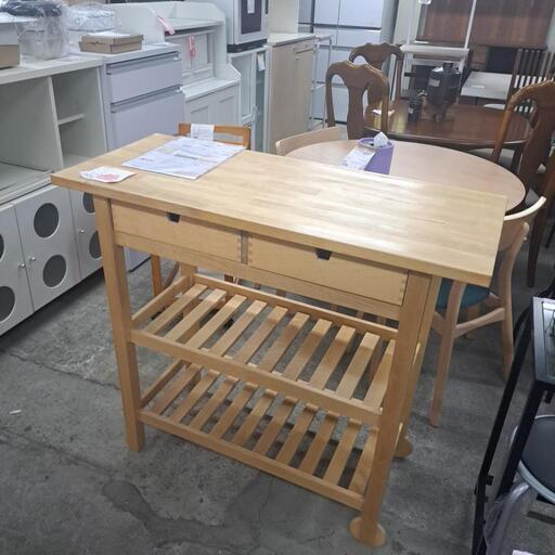 値下げ9,000円‼️美品 激安 IKEA キッチンワゴン 早い者勝ち‼️