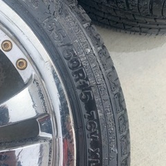 アルミホイール　ノーマルタイヤ　