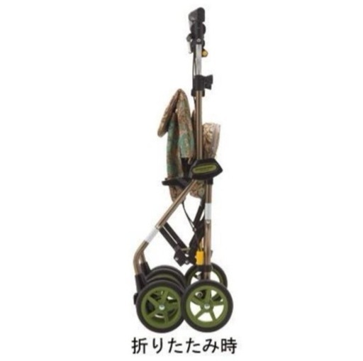 ライトステップタイニーWヌーボー / オリーブグリーン シルバーカー　中古美品