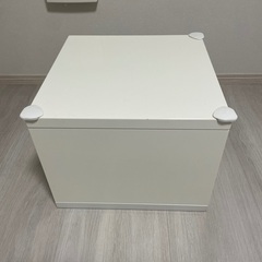 日本製 ローテーブル コーヒーテーブル ホワイト 白 四角 コンパクト