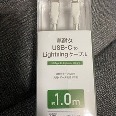 USB-C to Lightning ケーブル