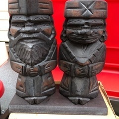 アイヌ ニポポ人形 民芸品 置物 木製 木彫り