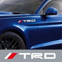 【ネット決済・配送可】2枚セット TRD トヨタ TOYOTA ...