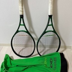 テニスラケット2本 prince