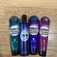 トリートメントヘアカラー3,カラーシャンプー１ETUDE HOUSE