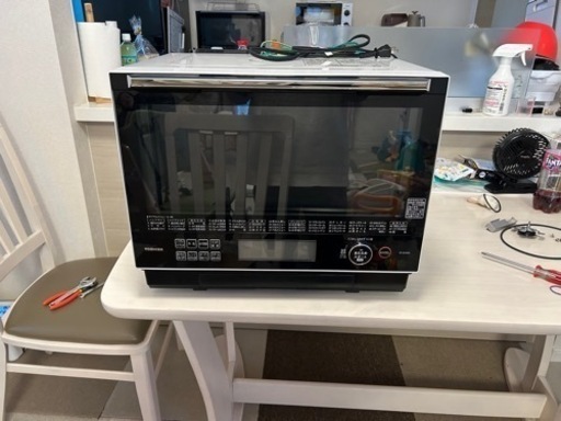 東芝 過熱水蒸気オーブンレンジ 30L 石窯ドーム 300℃ 2段調理 ER 