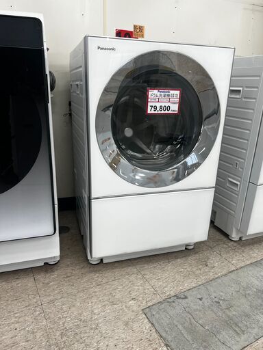 ななめドラム洗濯機❕ Cuble❕ キューブル❕Panasonic❕ ゲート付き軽トラ”無料貸出❕R4615