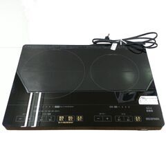 【中古品】アイリスオーヤマ IHクッキングヒーター ブラック I...