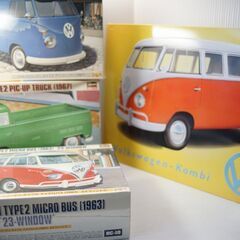 Hasegawa　VW　1/24　TYPEⅡ　ｖａｎ、トラック　...