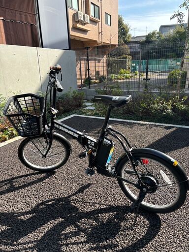【都内】 折りたたみ電動アシスト自転車「HUMMER(ハマー)」20インチ
