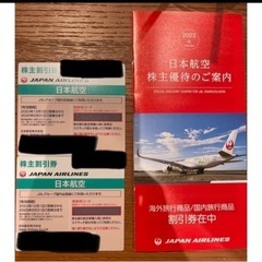 JAL 日本航空　株主優待　2枚