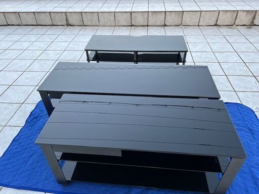 ELECOM製テレビラック（ほぼ新品）３台セット