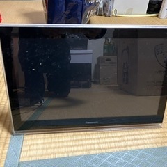 【ネット決済・配送可】Panasonic ポータブルテレビ 防水です！