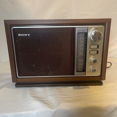 中古品　SONY ICF-9740 AM/FM アナログラジオ