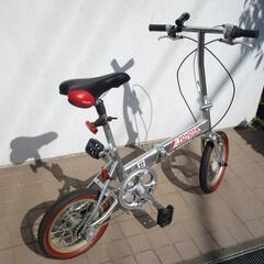 アルミ製折りたたみ自転車