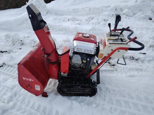 ヤンマー除雪機　YSR80H・E　オートマ　電動シューター　ガソリンエンジン8.5馬力