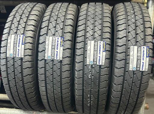 🌞195/80R15⭐工賃込み！新品未使用！ハイエース等に！GOODYEAR製  