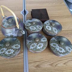 昭和時代の急須た茶碗セット