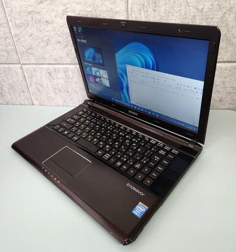 高スペックEPSON/高性能 i7/SSD/Office/ノートパソコン