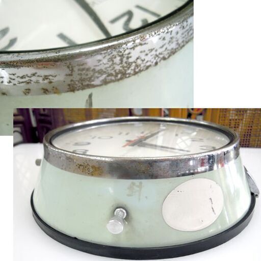 SEIKO トランジスタクロック TF-531 壁掛時計 バス 船舶時計 動作品