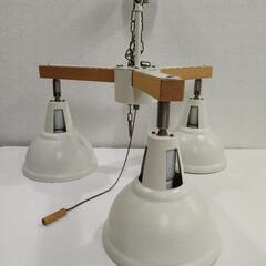 【3】白熱灯照明器具 60Ｗ☓3  1225-2