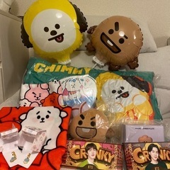 BTS bt21グッズ　セット　クッション、ぬいぐるみ、バルーン