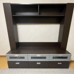 60インチ対応テレビ台収納