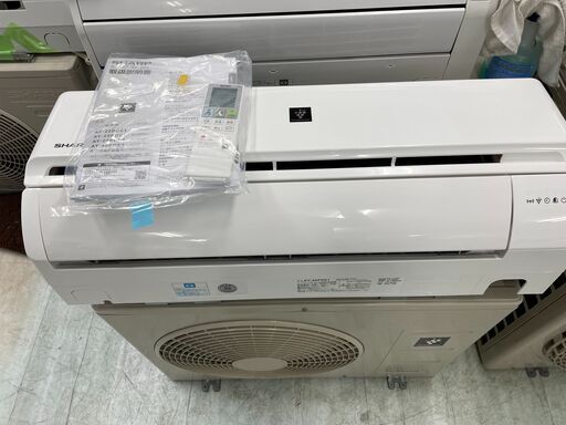 2022年製　シャープ4.0K冷暖房エアコン　AY-40PDE1　プラズマクラスター　14畳用　標準取り付け工事込み！